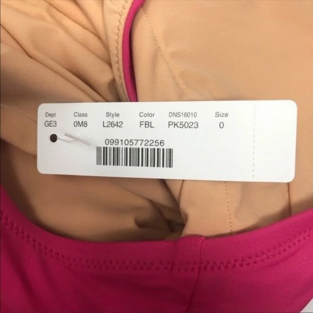 J. Crew Halter Wrap One-piece Swimsuit, Fuchsia Bloom NWT